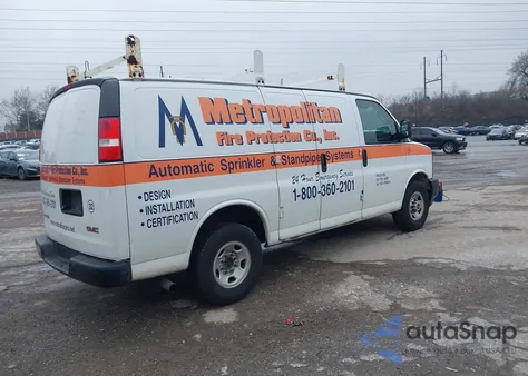 2017 GMC Savana 3500 Work Van из США, поврежденный, VIN 1GTZ7GFG1H1144145